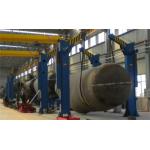 UL Pipe Stand Roller Oval Tank Turning Rotator Chain Tilting Machine for sale