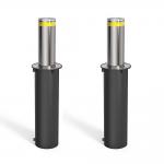 Stainless Steel Driveway Residential Rising Security Bollards Retractable Hydraulic for sale