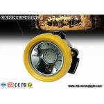 4000 Lux Brightness Gl2- A Led Cap Lamp , Perfessional Mining Cap Lights Waterproof
