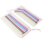 FDA Approved 25cm Long Folding Silicone Straws