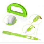 14cm Ergonomic Tile Scrubber Brush Set 6pcs With Nylon Bristle
