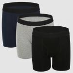 Bamboo Fiber Cotton Spandex Boxer Briefs Shorts Men Rayon XS-2XL Underwear for sale