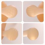 Customized Silicone Teether For Babies Retail Box Teething Toy With Negotiable MOQ