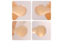 China Customized Silicone Teether For Babies Retail Box Teething Toy With Negotiable MOQ supplier