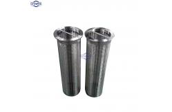 China High Strength Round Perforated Wedge Wire Screen Perforated Pipe/Tube supplier