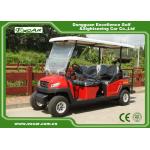 48V 3.7M Electric Battery Powered Golf Car , 4 Seater Buggy Car for sale