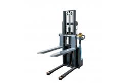 China Pedestrian Stand On Pallet Stacker full electric pallet stacker reach walkie stacker supplier