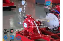 China 750GPM@120PSI Fire Fighting Water Pump With With Air / Water Cooling Method supplier