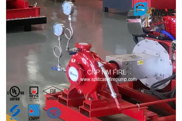 750GPM@120PSI Fire Fighting Water Pump With With Air / Water Cooling Method