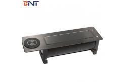 China Multimedia Desktop Socket With Aluminum Alloy Surface Panel supplier