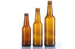 China Empty Corona Beer Glass 500ml 330ml Green Amber Customized supplier