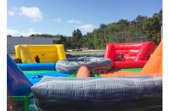 China Giant Inflatable Sports Games Human Hungry Hippo Chow Down 6 M Diameter supplier