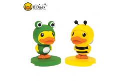 China Custom PVC Vinyl Animal Bobble Head Duck Eco Friendly Material ODM supplier