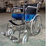 Surgical Care Folding Steel Wheelchair With Solid Castor for sale