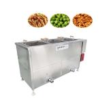 Food Factories 50kg/H 100kg/H Potato Chips Frying Machine for sale