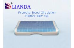 China Forever Cooling Gel Memory Foam Pillow Wave Shape CA117 / BS5852 supplier