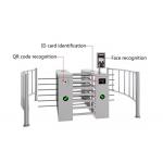 Two Way Revolving Door Half Height Turnstile Access Control System DC24V