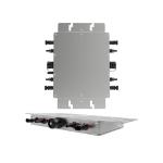 Silver Smart Micro Inverter 2400W Solar Panel System MPPT Grid Tie Inverter for sale