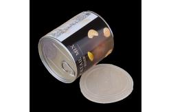 China Custom Round Kraft Paper Cans Packaging For Nuts , Cookies supplier