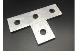 China Unistrut Accessories Hot Dip Galvanized Flat Plate Strut Fitting supplier