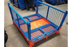 China Custom 1T Stillage Pallet Cage For Warehouse Racking Storage supplier