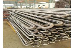 China Extruded Finned CS Alloy Serpentine Tube For Boiler Heat Exchanger supplier