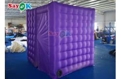 China Double Stitching LED Light Inflatable Photo Booth For Film Events supplier