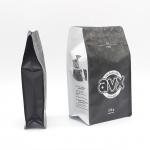 Zipper Top ODM Coffee Packaging Pouch 8 Oz Coffee Bags With Valve for sale