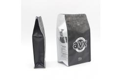 China Zipper Top ODM Coffee Packaging Pouch 8 Oz Coffee Bags With Valve supplier