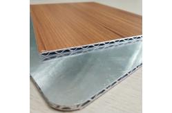 China Wooden Marble Series PVDF Aluminum Composite Panel , Aluminium Core Panel supplier