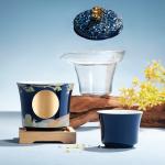 Classic Style Ceramic Teapots For Food Safe Tea Brewing And Gifting Customized Color Changing Tea Set for sale