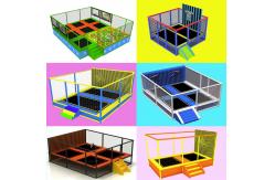 China Kids Play Waterproof Jumping Trampoline Foam Pit  Jumping Playground Park supplier
