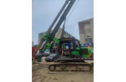 China Second Hand Borehole Foundation Equipment 28m Depth Used Hydraulic Piling Machine supplier