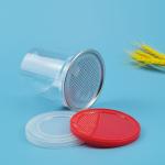 Easy Open 450ml Aluminium Lid 30G Plastic Food Cans for sale