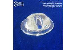 China Custom Optical Borosilicate Glass Street Light LED Glass Lens supplier