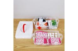 China Medication Storage Box With Handle For Workplace Home Car supplier