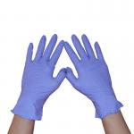 Dental Nitrile Exam Gloves Powder Free Micro Texture Surface 240mm Length for sale