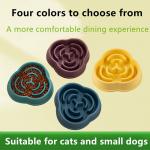 Cat And Dog Slow Food Bowl  Rice Bowl To Prevent Choking And Overturn