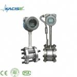 LCD Display Vortex Flow Meter Wear Resistance With 4 - 20mA Output for sale