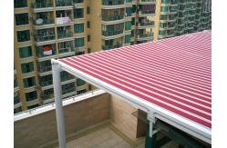 China Waterproof And Sunscreen Retractable Roof Awning Sunroom Retractable Awning supplier