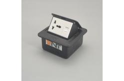 China Waterproof Hidden Pop Up Floor Socket Box Outlet Electrical Plugs supplier