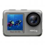 1.4 2 4K Ultra HD Action Camera With Dual Screen Selfie Body Waterproof EIS Remote Control for sale