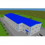 Q235 Q335 Steel Beam Structure Canopy Engineering Din Standard