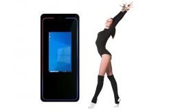 China Mini Computer Magic Mirror Photo Booth Wedding 32in supplier