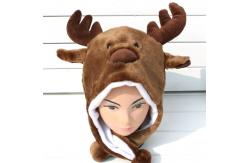 China Custom Cartoon Elk Plush Hat supplier