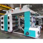 Tube Plastic Film Flexographic Printing Machine With Double Unwind And Double Rewind for sale