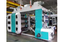 China Tube Plastic Film Flexographic Printing Machine With Double Unwind And Double Rewind supplier