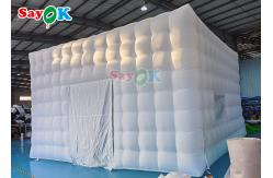 China Large Portable Movie Cube Inflatable Air Tent 6x6x3mH Remote Controller supplier