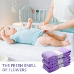 7 Layer Nappy Bin Refill Cassettes Purple Lavender Diaper Bag Refills Customized 6m 6.5m 7m 7.5m Diaper Pails Refill Bags for sale
