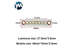 China 35W High Power UV LED Module , 405nm Curing Lamp UV LED Chip supplier